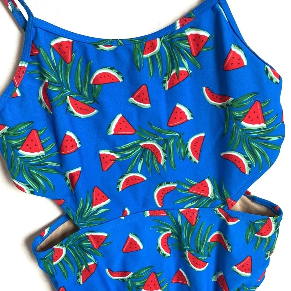 Old Navy Watermelon swimsuit, Size‎ 14